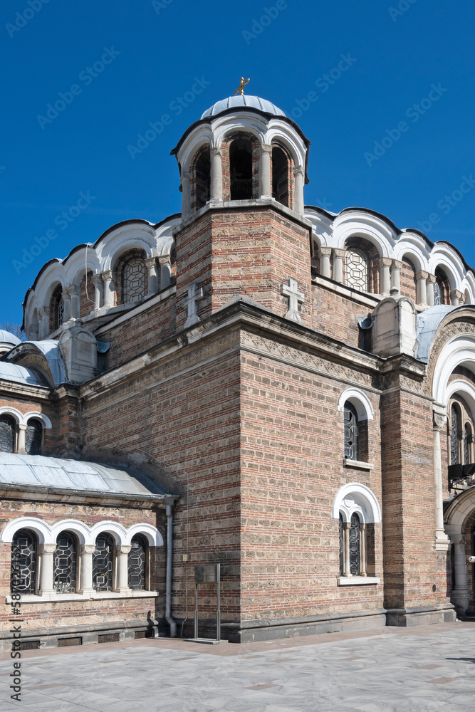 Church Sveti Sedmochislenitsi in city of Sofia, Bulgaria