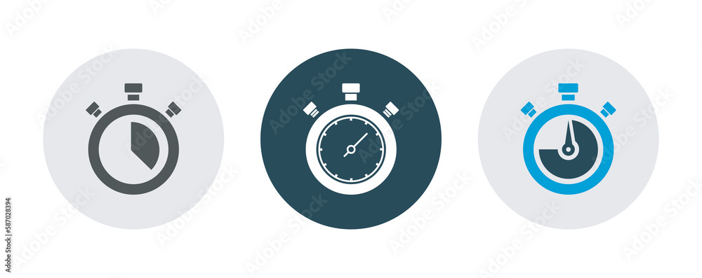 Stopwatch icons are designed in a simple. stop watch timer flat vector icon for apps and websites. easy to change colour and size in vector illustration Stopwatch icons are designed in a simple. stop watch timer flat vector icon for apps and websites. easy to change colour and size in vector illustration