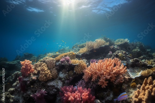 The importance of marine protected areas, bokeh Generative AI