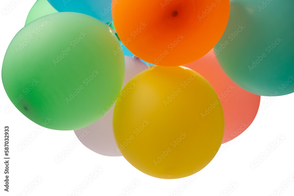 A Ballon isolated on a white background.