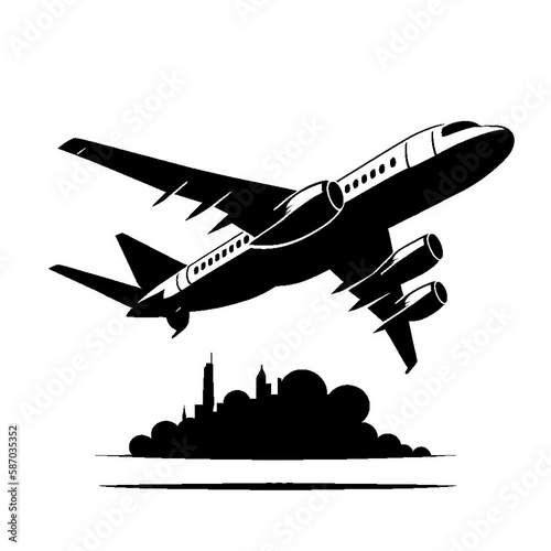 Plane Illustration