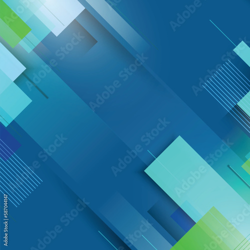 Gradient geometric background.