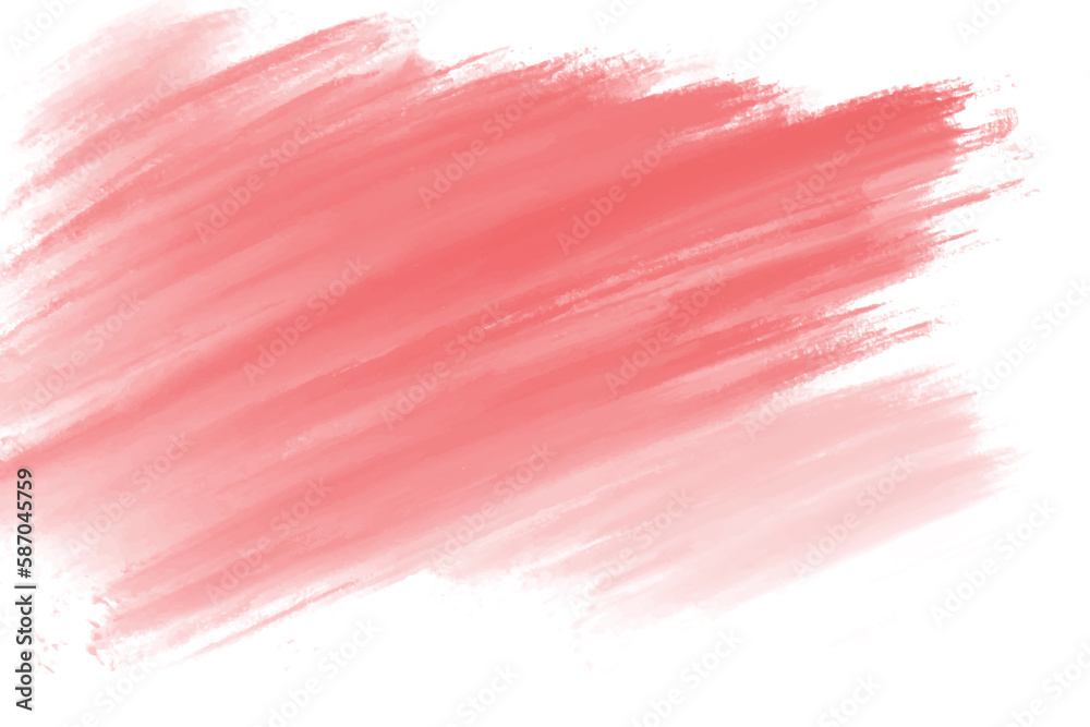 Modern pink brush stroke watercolor design Modern pink brush stroke watercolor design