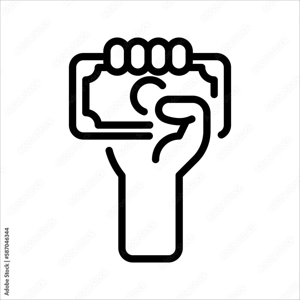save money icon, salary money, invest finance, hand holding dollar, cash icon, vector illustration on white background save money icon, salary money, invest finance, hand holding dollar, cash icon, vector illustration on white background