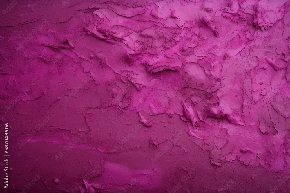 a purple wall with a lot of paint on it's side and a black object in the middle of the wall with a black object in the middle of it. generative ai a purple wall with a lot of paint on it's side and a black object in the middle of the wall with a black object in the middle of it. generative ai
