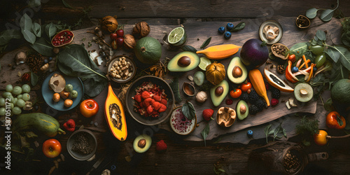 Nature's Bounty: A Vegan Stock Photo Collection