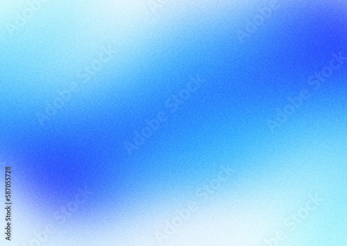 白や水色や青が綺麗でカラフルなグラデーション背景素材。Beautiful and colorful gradation background material in white, light blue, and blue. photo
