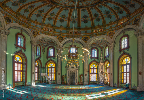 inside a mosque in izmir