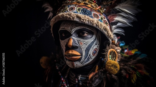 AI Colombian Festivities Through the Eyes of Imagination  Captivating  Magical  and Vibrant Photographs That Will Transport You to a World of Fantasy and Wonder