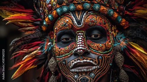 AI Colombian Festivities Through the Eyes of Imagination: Captivating, Magical, and Vibrant Photographs That Will Transport You to a World of Fantasy and Wonder © cristian