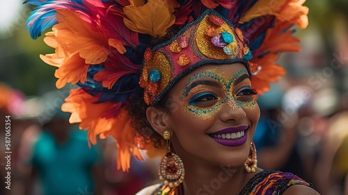 AI Colombian Festivities Through the Eyes of Imagination: Captivating, Magical, and Vibrant Photographs That Will Transport You to a World of Fantasy and Wonder © cristian