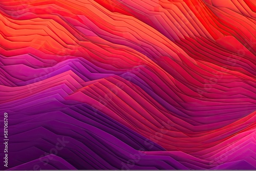 background image that features a series of jagged lines in shades of pink, purple, and orange, arranged in an irregular pattern Generative AI