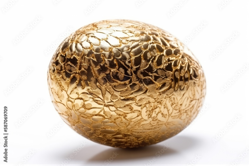 shining golden ball with intricate designs. Generative AI shining golden ball with intricate designs. Generative AI