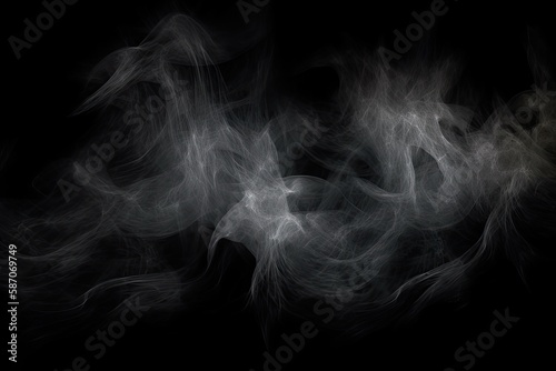 dark and mysterious abstract background image that evokes a sense of intrigue and suspense Generative AI