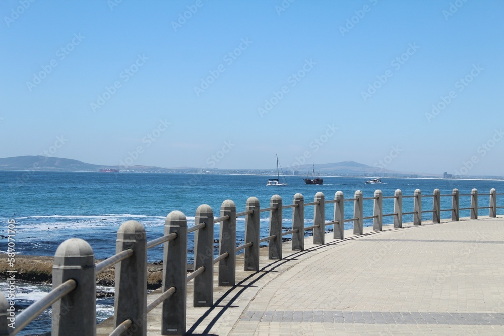 Obraz premium Greenpoint view, Cape Town, South Africa