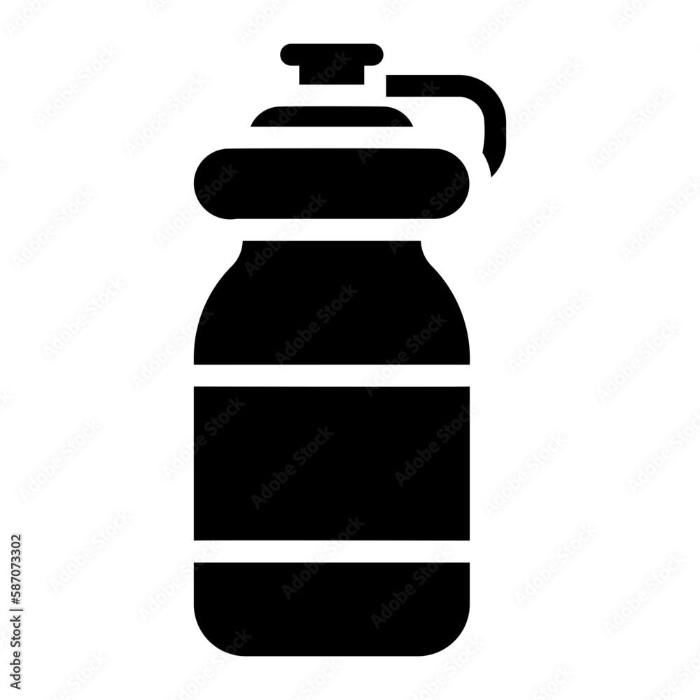 sport bottle glyph icon sport bottle glyph icon