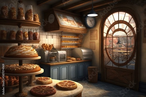 Bakery Shop Interior