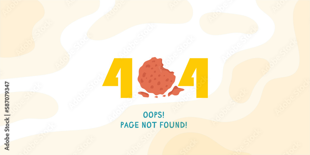 Error 404, page not found. website under development. Suitable for web landing page, UI, mobile app, banner template. Vector illustration Error 404, page not found. website under development. Suitable for web landing page, UI, mobile app, banner template. Vector illustration