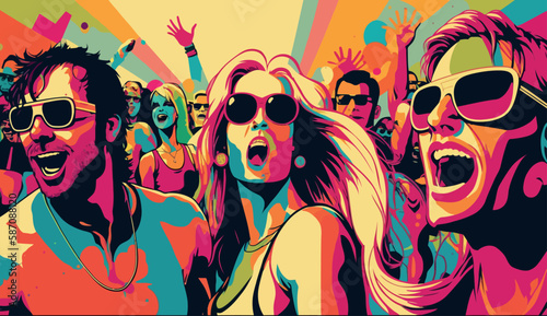 Party vector illustration