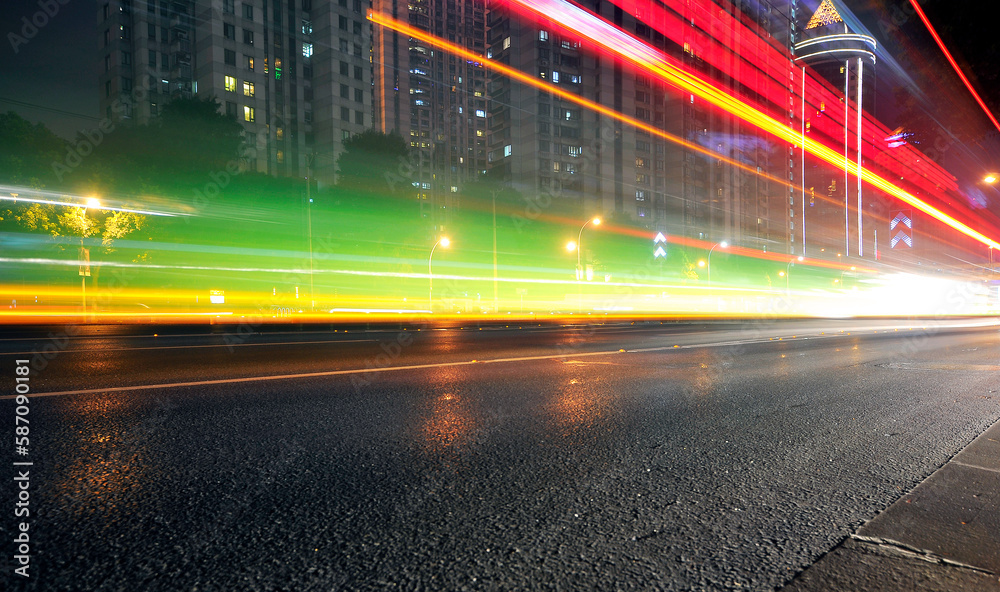 Fototapeta premium traffic in the city