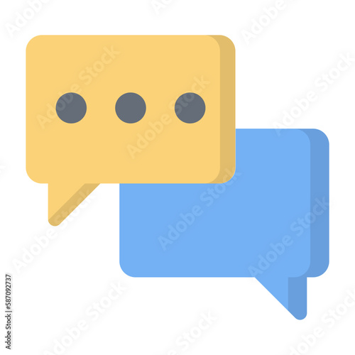 Chat Flat Icon