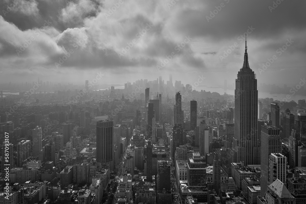 Naklejka premium New York Skyline