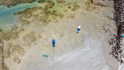 Foto de drone praias alagoanas