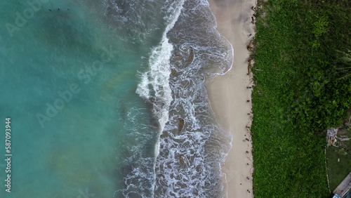 Foto de drone praias alagoanas