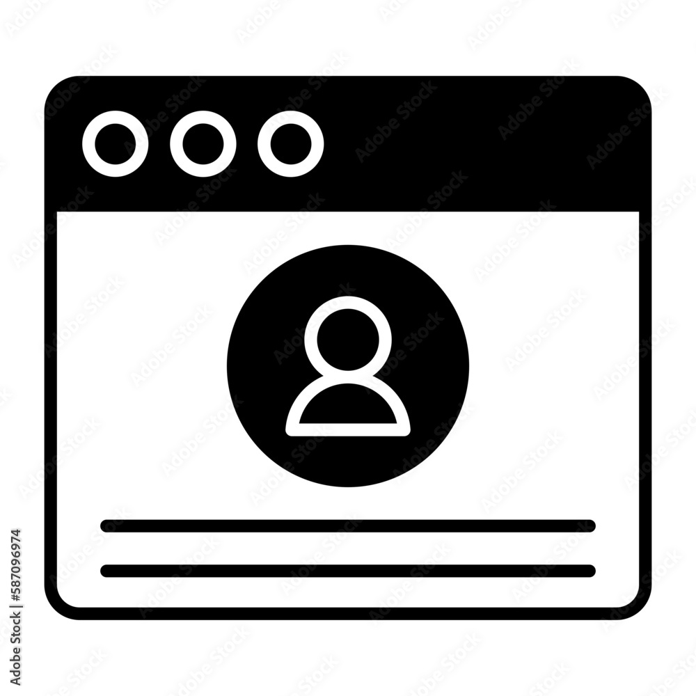 User Profile Glyph icon User Profile Glyph icon