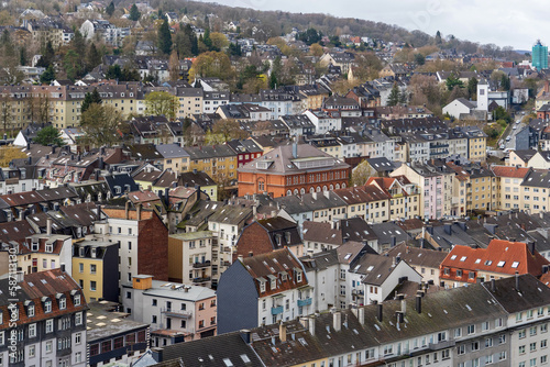 Blick auf Wuppertal vom Dach des Gaskessels photo