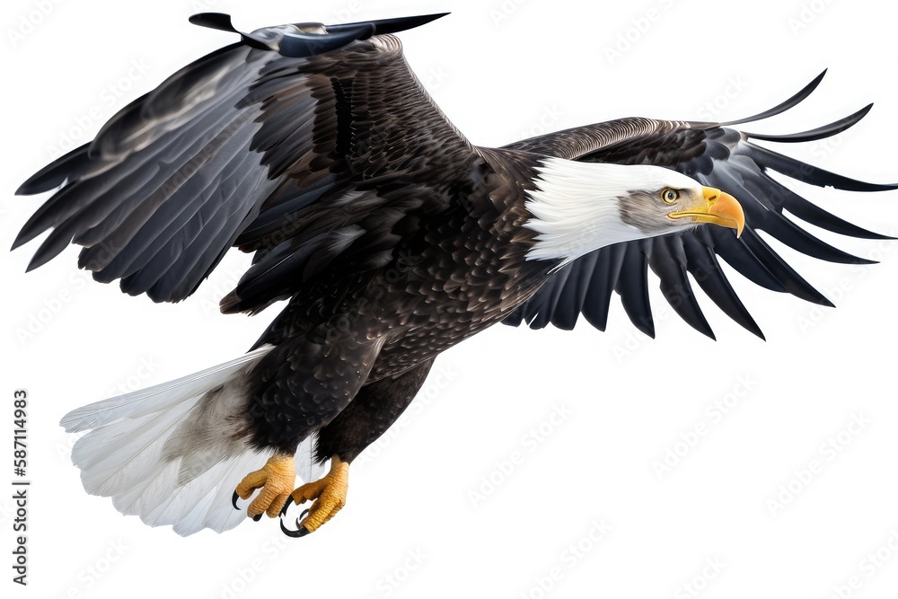 Obraz premium american bald eagle