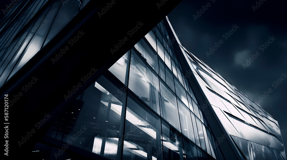 Abstarct architecture concept background. Minimalistic wallpaper. Generative AI Abstarct architecture concept background. Minimalistic wallpaper. Generative AI