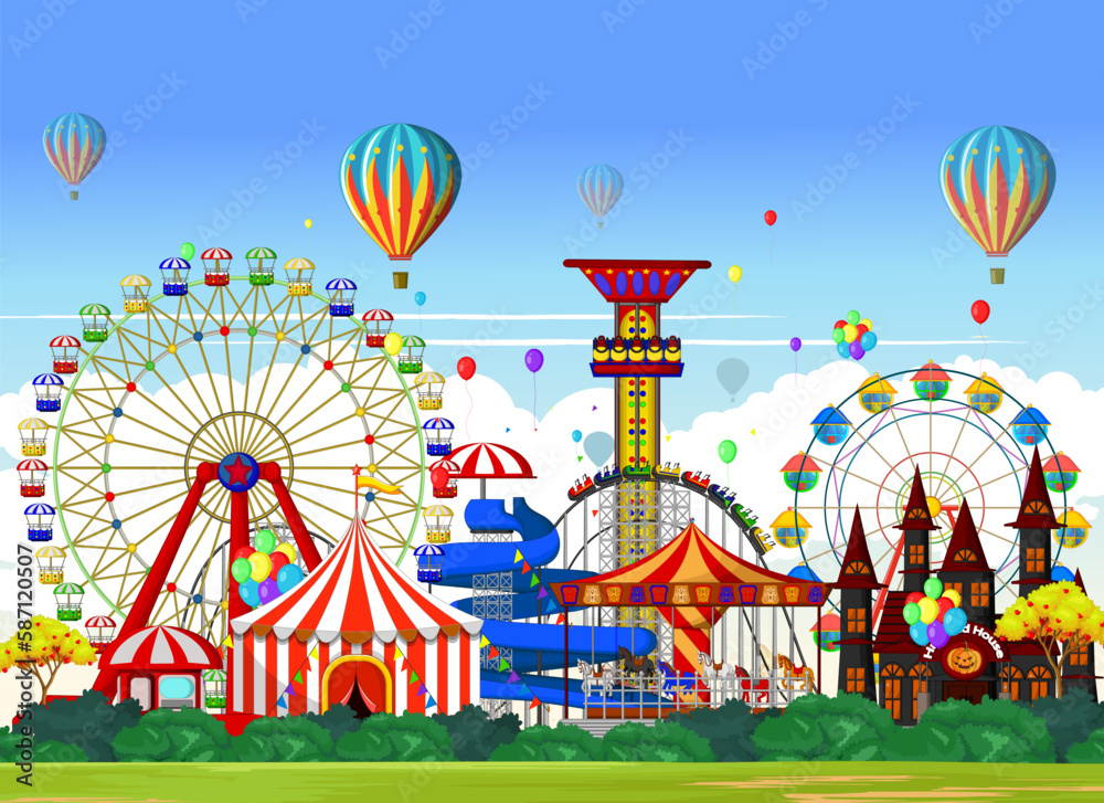 comedy carousel illustration comedy carousel illustration