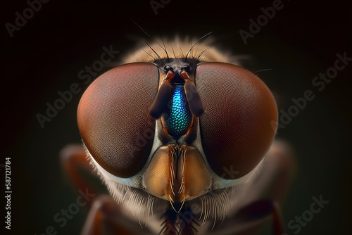 amazing macro photography of a Horsefly - Tabanidae © Fernando