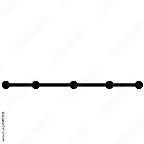 Timeline hand drawn