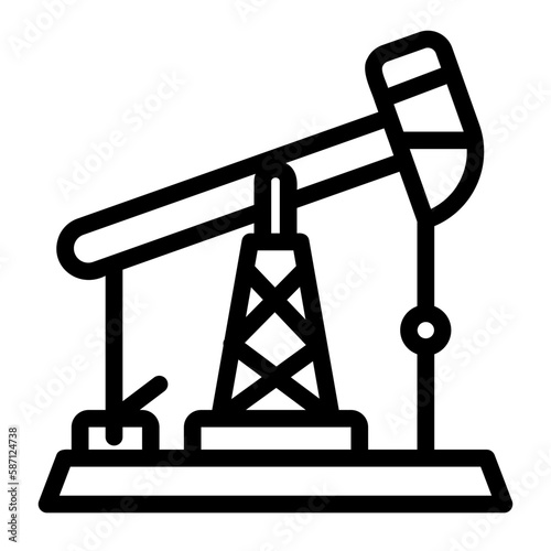 pump jack icon