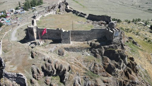 ancient Pasinler castle Erzurum Turkey photo