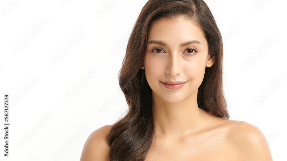 Beautiful young asian woman with clean fresh skin on white background, Face care, Facial treatment, Cosmetology, beauty and spa, Asian women portrait. Beautiful young asian woman with clean fresh skin on white background, Face care, Facial treatment, Cosmetology, beauty and spa, Asian women portrait.