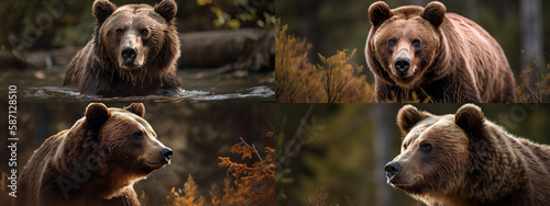 bear, animal, brown, brown bear, grizzly, wild, nature, mammal, wildlife, fur, ursus arctos, zoo, portrait, dangerous, predator, danger, alaska, big, carnivore, head, ursus, animals