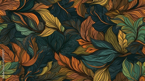 Lush Foliage Pattern