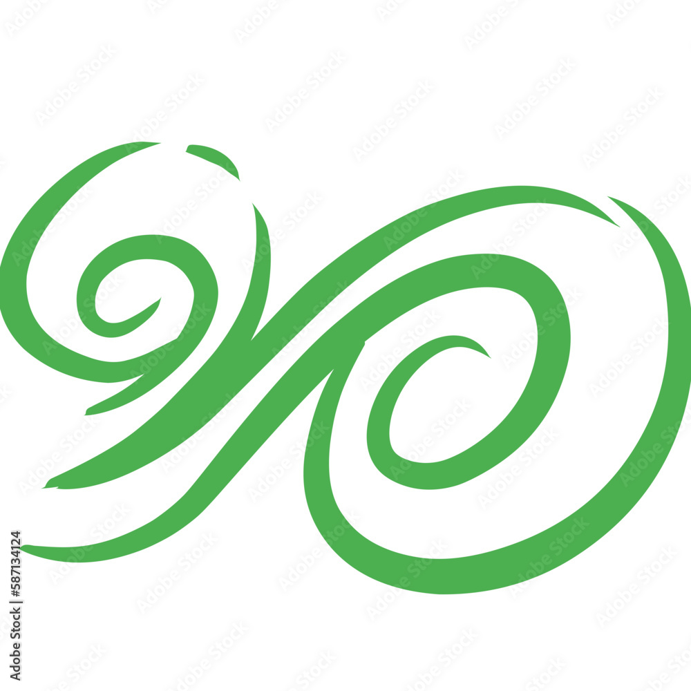 Flourism Swirl Element