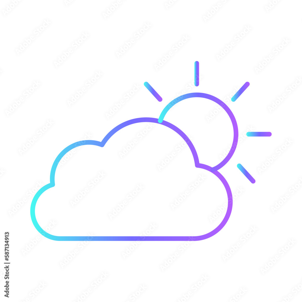 coin eco-friendly icon with purple blue outline style. money, atm, icon, finance, vector, business, card. Vector illustration coin eco-friendly icon with purple blue outline style. money, atm, icon, finance, vector, business, card. Vector illustration