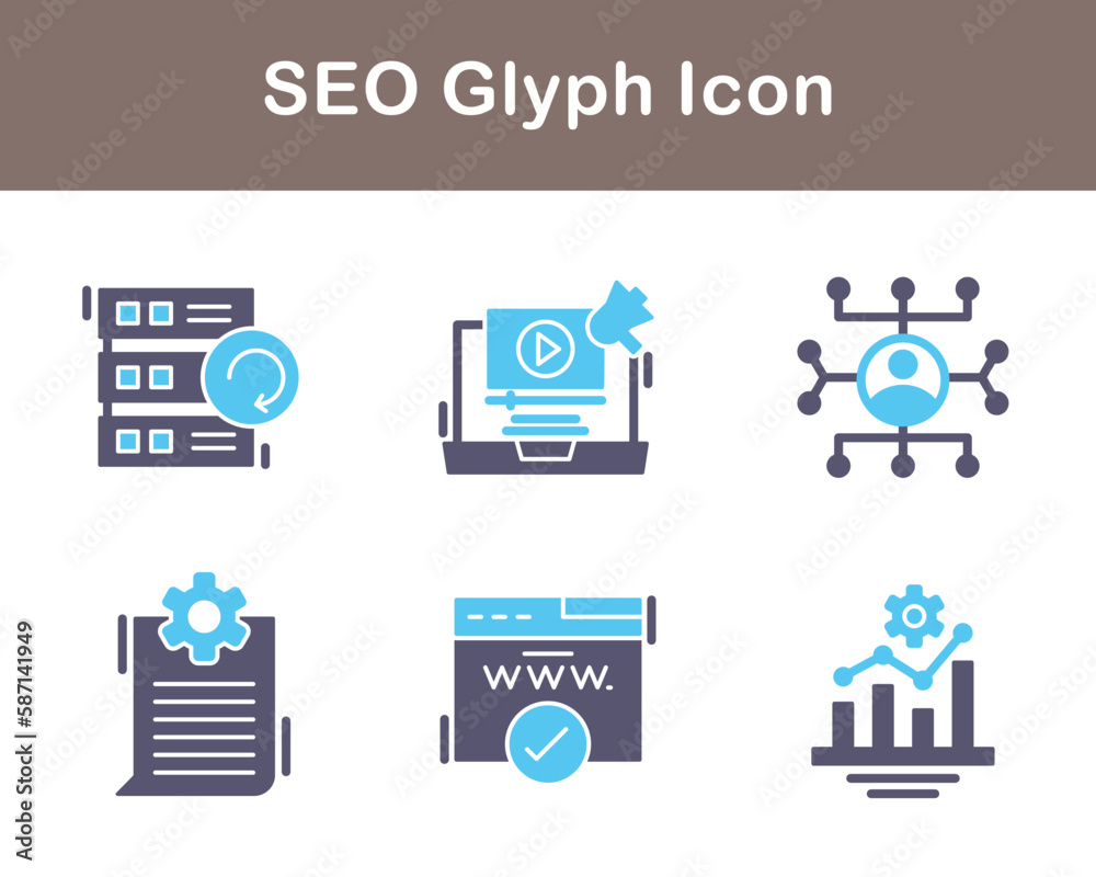 SEO Vector Icon Set SEO Vector Icon Set