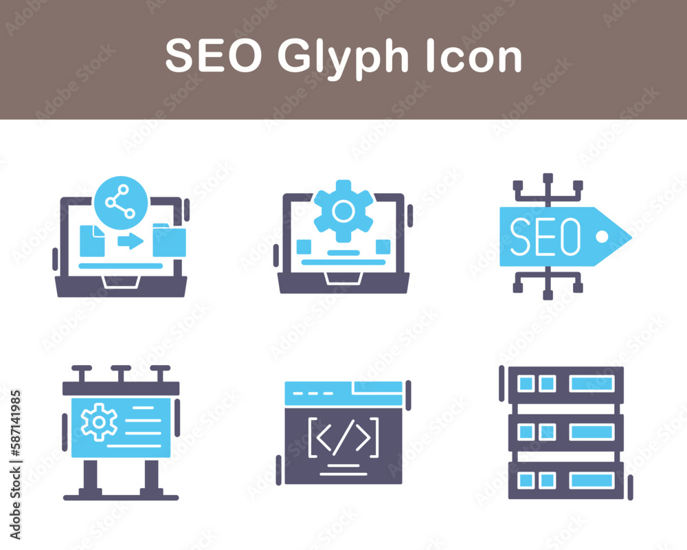 SEO Vector Icon Set SEO Vector Icon Set