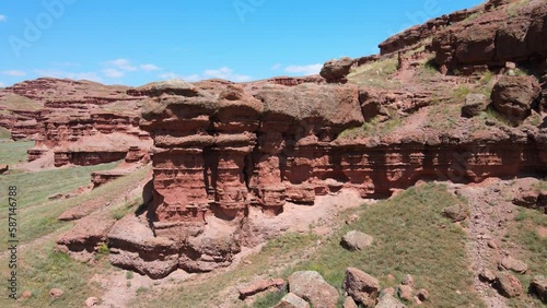 red fairy chimneys Trkey photo