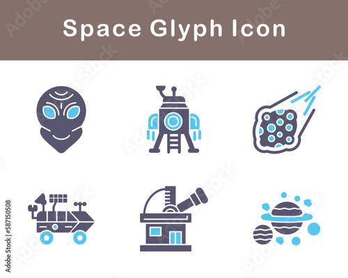 Space Vector Icon Set