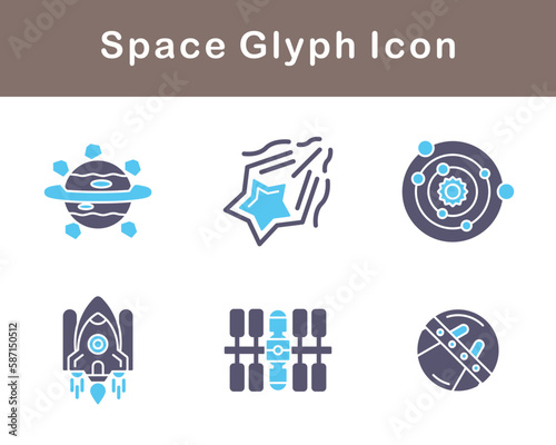 Space Vector Icon Set