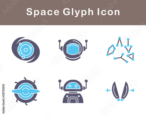 Space Vector Icon Set