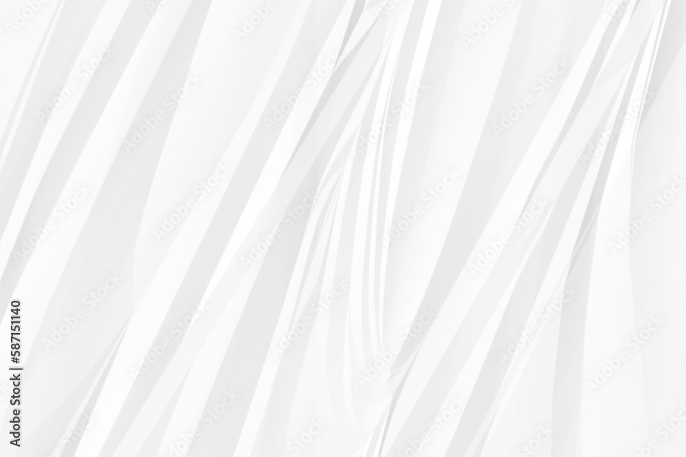 Fototapeta premium crumpled white paper background close up