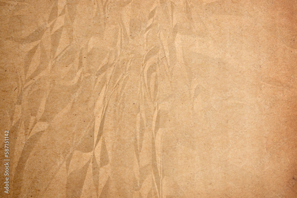 crumpled brown paper background close up crumpled brown paper background close up